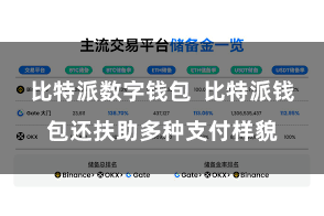 比特派数字钱包 比特派钱包还扶助多种支付样貌